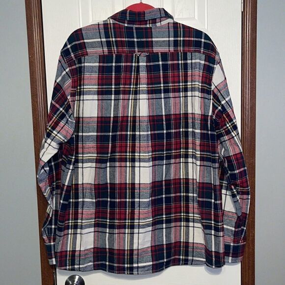 Eddie Bauer Mens Long Sleeve Plaid Button Down Soze XL - Picture 10 of 16